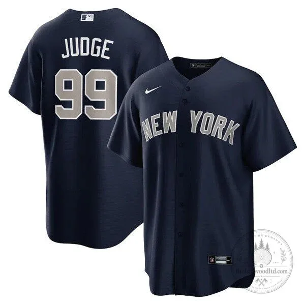 Aaron Judge New York Yankees Navy Blue Baseball Jersey