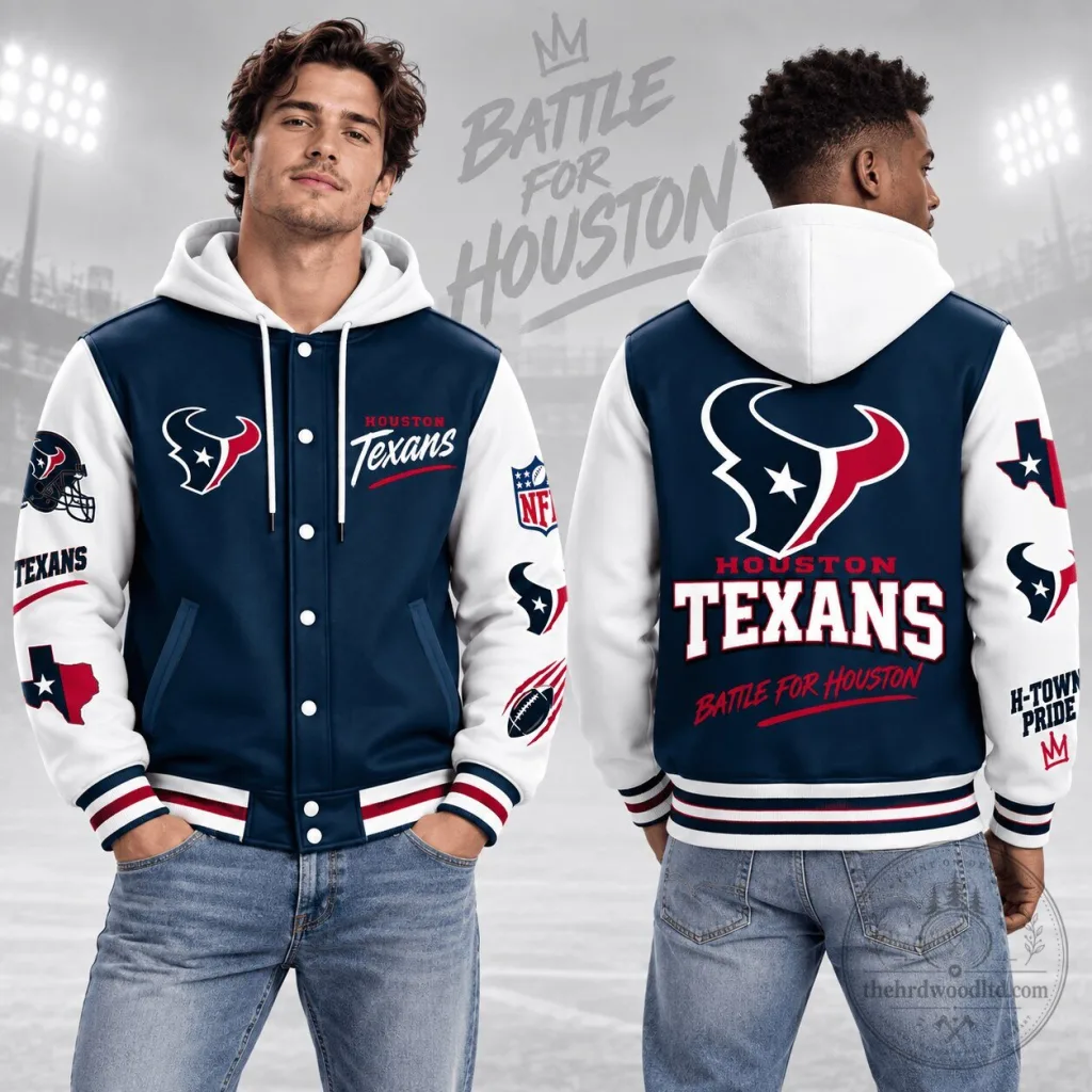 Houston Texans Battle For Houston Varsity Hoodie Houston Texans Battle For Houston Varsity Hoodie