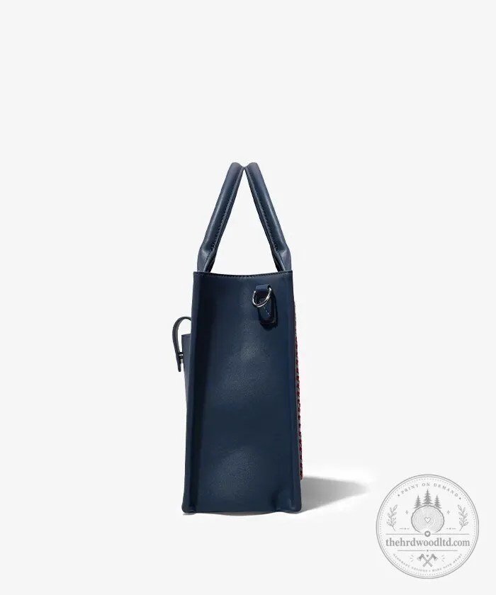 New York Mets Baseball Team Tote Bag with Embroidered Logo and Stitching 45 New York Mets Baseball Team Tote Bag with Embroidered Logo and Stitching