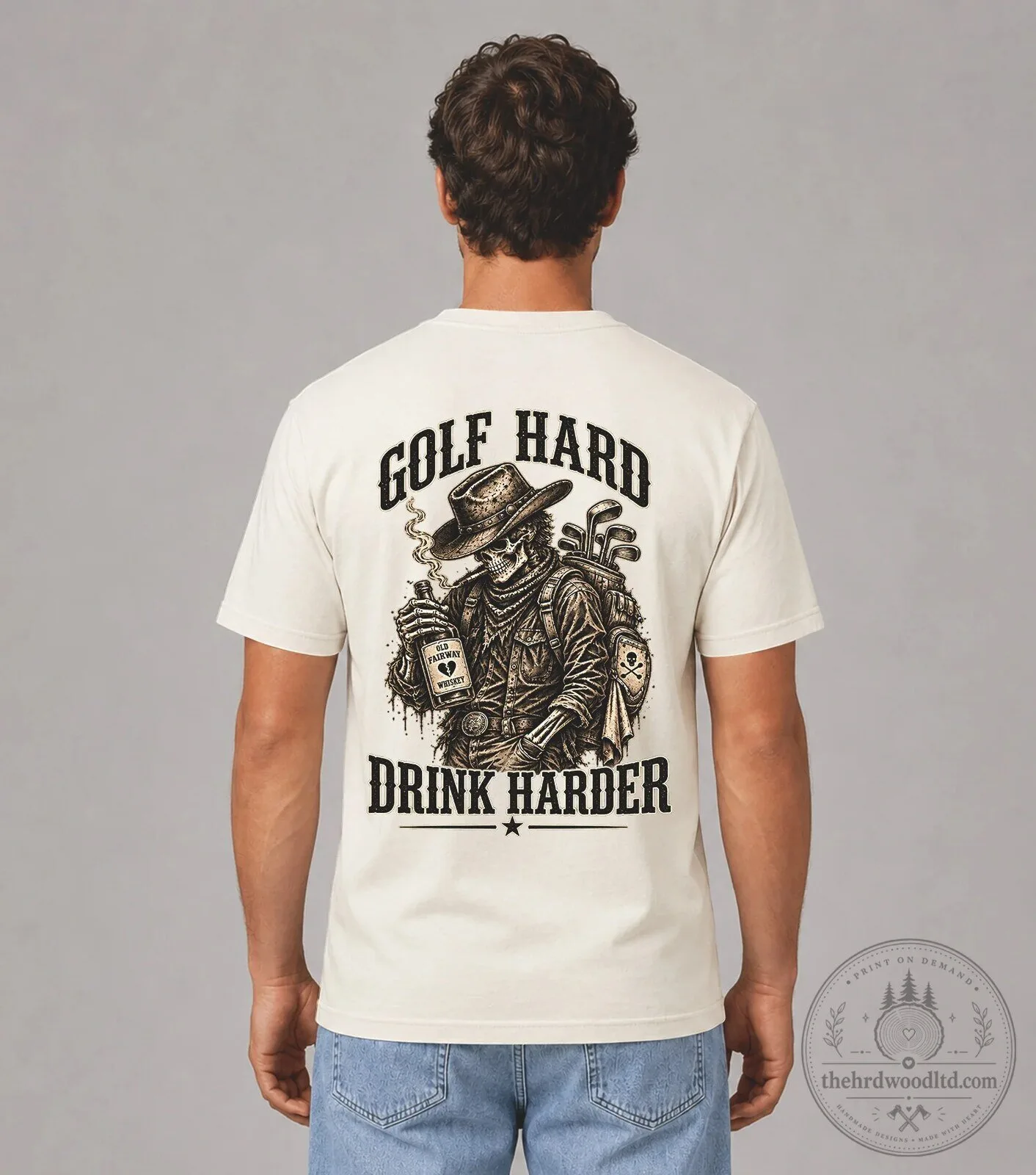 Golf Hard Drink Harder Skeleton Cowboy Shirt, Funny Golfing T-Shirt 14 Golf Hard Drink Harder Skeleton Cowboy Shirt, Funny Golfing T-Shirt