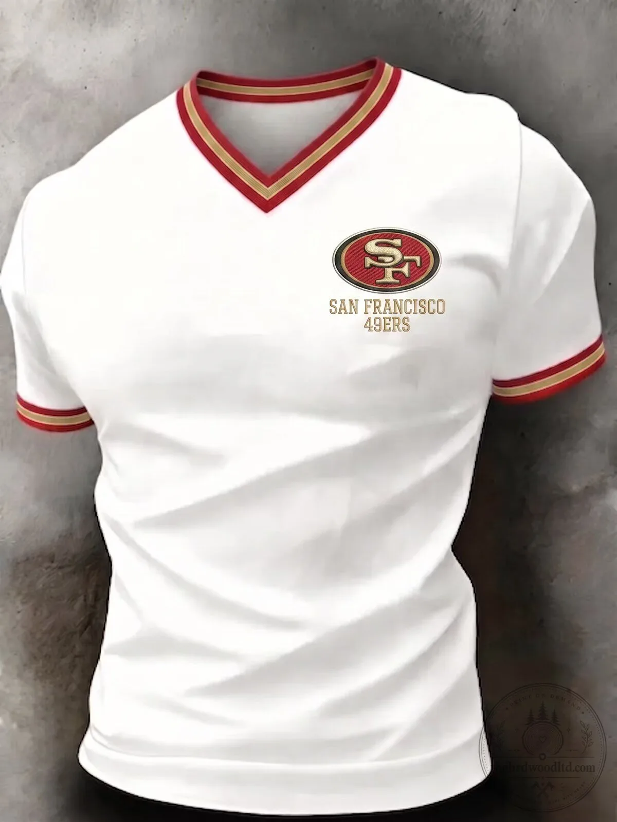 San Francisco 49ers Fan Shirt Football Team Logo V-Neck T-Shirt