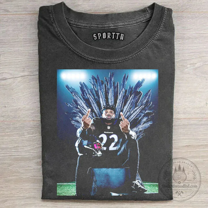 Derrick Henry King Henry Baltimore Ravens Football Player T-Shirt