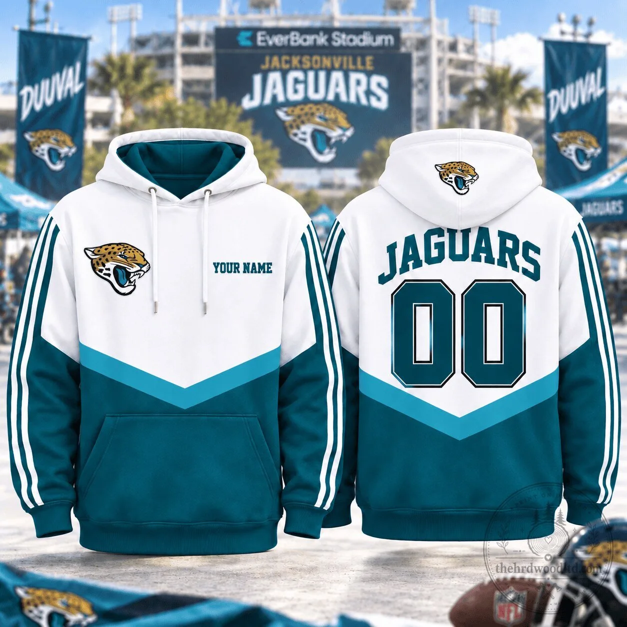 Jacksonville Jaguars Football Team Personalized Game Day Hoodie