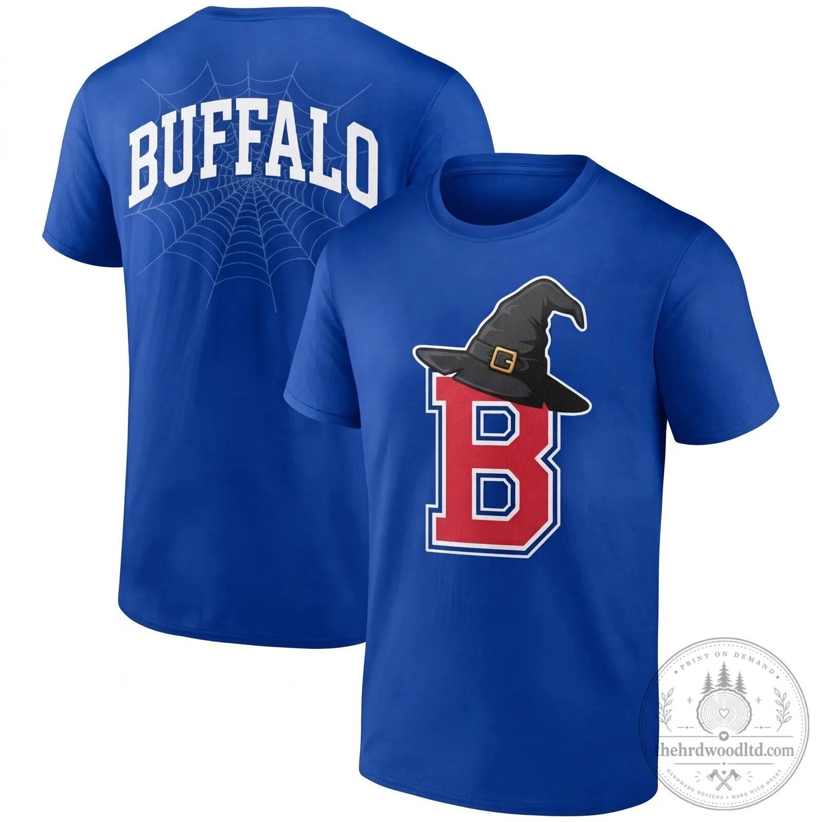Buffalo Bills Halloween Witch Hat Logo Black Short-Sleeve T-Shirt 10 Buffalo Bills Halloween Witch Hat Logo Black Short-Sleeve T-Shirt