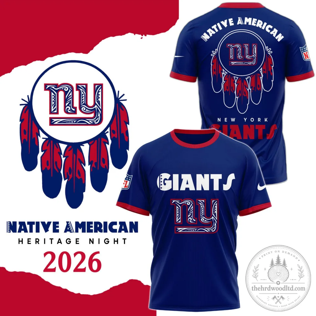 New York Giants Native American Heritage Night 2026 Football Jersey New York Giants Native American Heritage Night 2026 Football Jersey