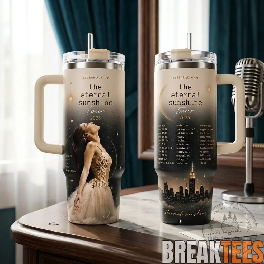 Ariana Grande The Eternal Sunshine Tour 2026 Commemorative Tumbler