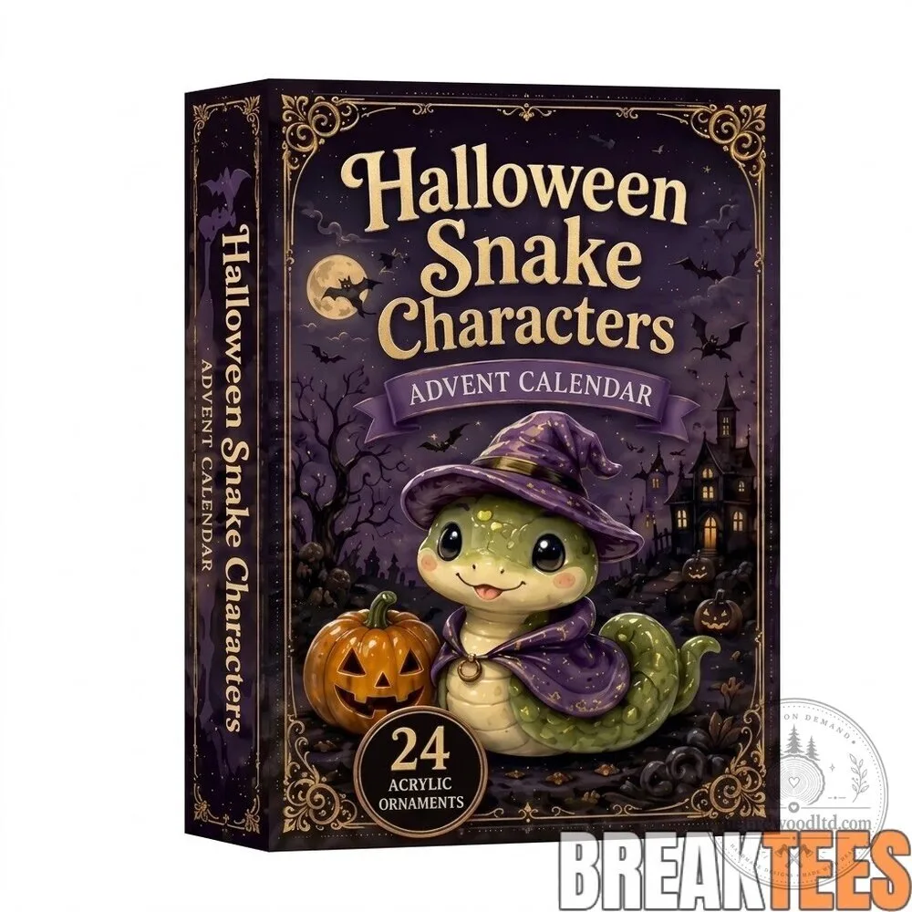 Halloween Snake Characters 2026 Advent Calendar with Acrylic Ornaments 2D 3 Halloween Snake Characters 2026 Advent Calendar with Acrylic Ornaments
