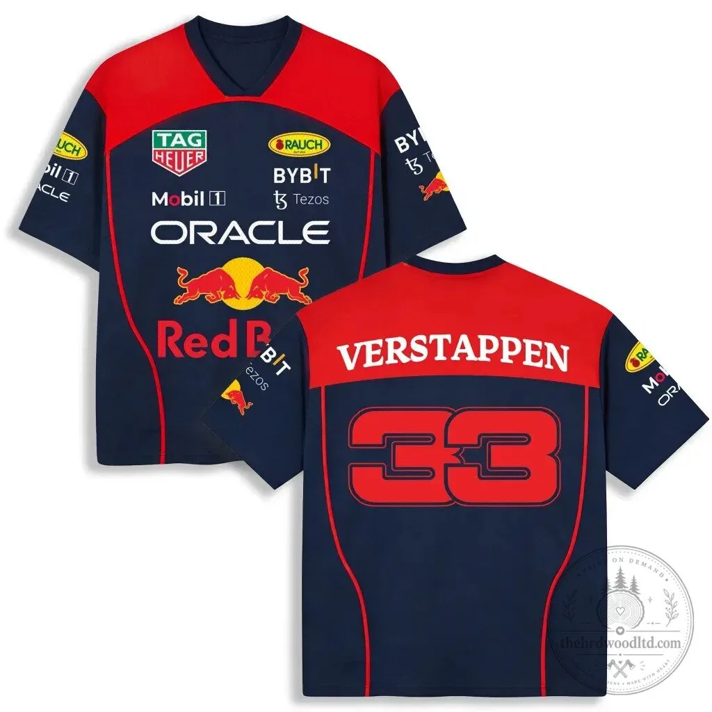 Max Verstappen Red Bull Racing Formula 1 Team Jersey