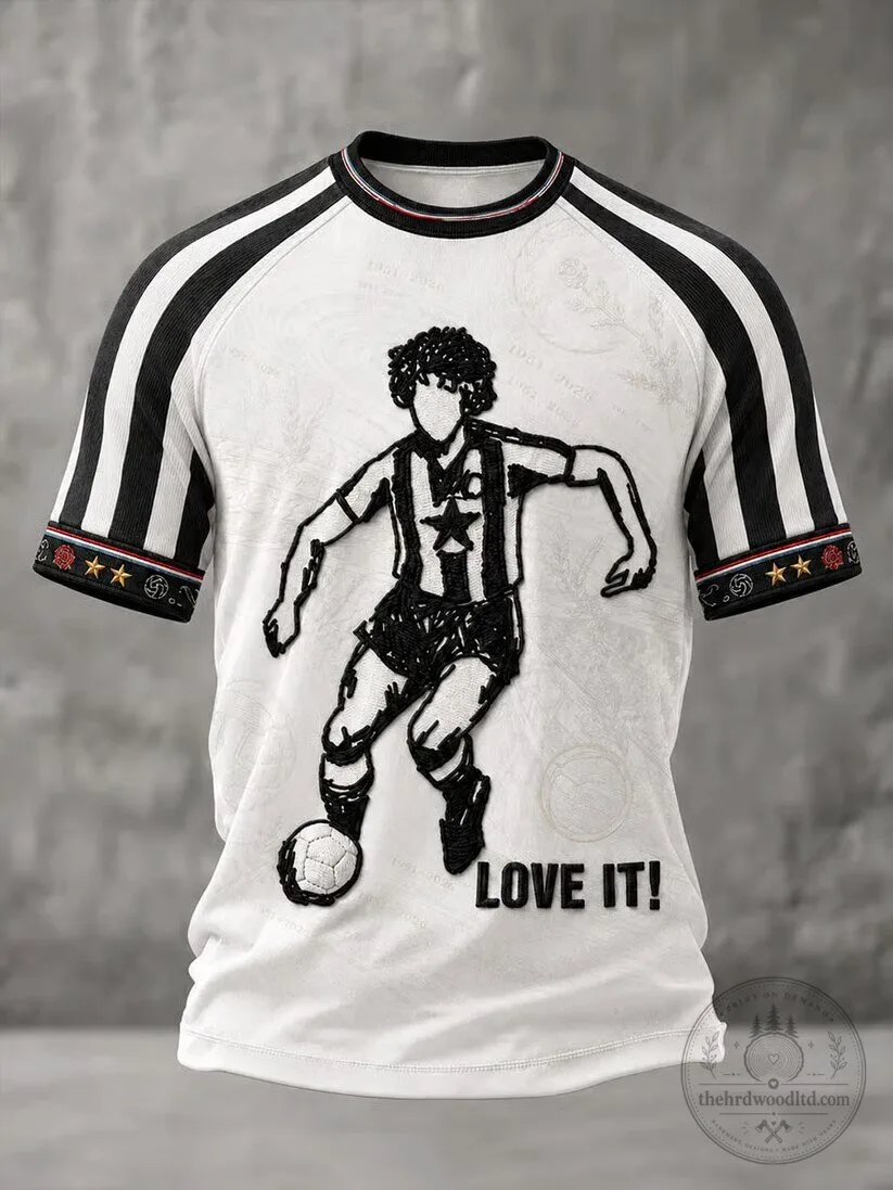 England Football Kevin Keegan Legend Graphic Print Men's T-Shirt