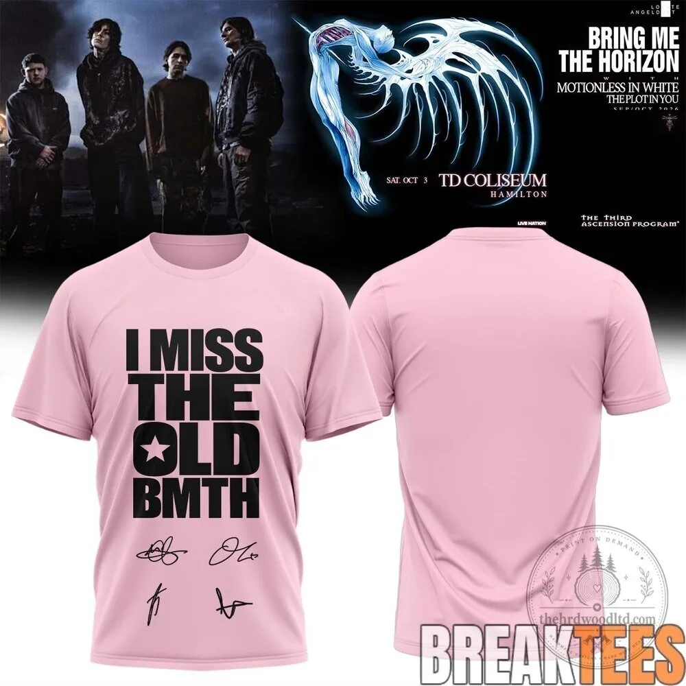 Bring Me The Horizon Pray For Plagues Band Music Album Cover T-Shirt 9 Bring Me The Horizon Pray For Plagues Band Music Album Cover T-Shirt