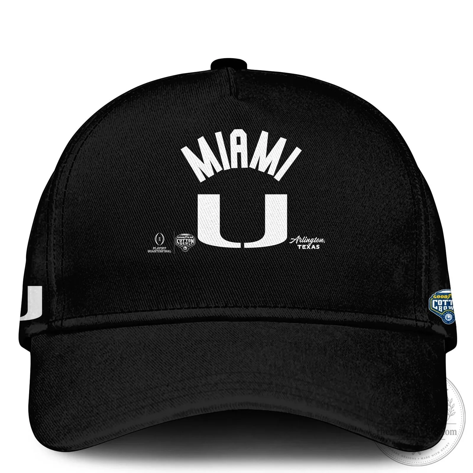 Miami Hurricanes Football Cotton Bowl Champions Black Sweatshirt 8 Miami Hurricanes Football Cotton Bowl Champions Black Sweatshirt