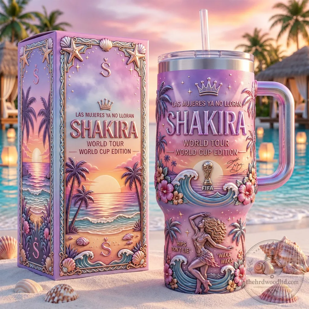Shakira Las Mujeres Ya No Lloran World Tour World Cup Edition Tumbler Shakira Las Mujeres Ya No Lloran World Tour World Cup Edition Tumbler