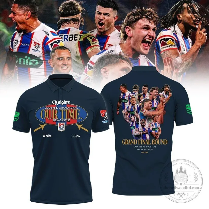 Newcastle Knights 2026 NRL Grand Final Polo Shirt