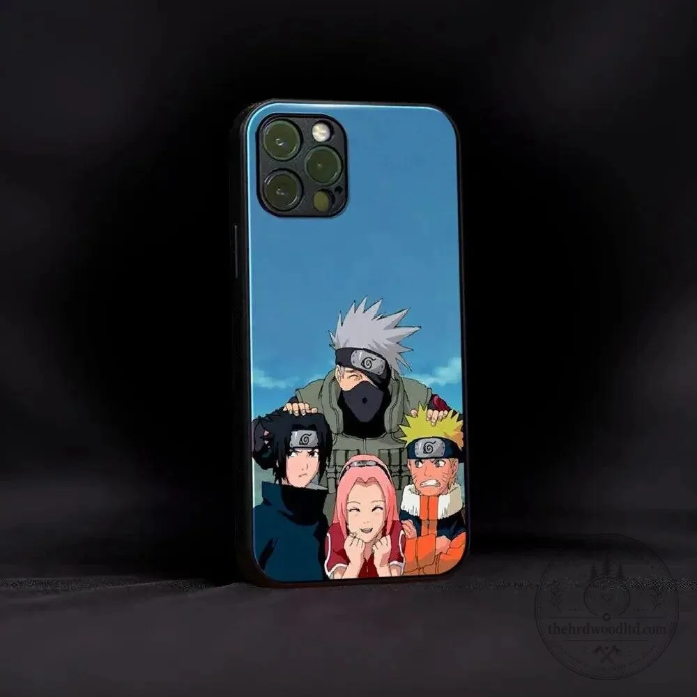 Naruto Shippuden Team 7 Kakashi Sasuke Sakura Phone Case