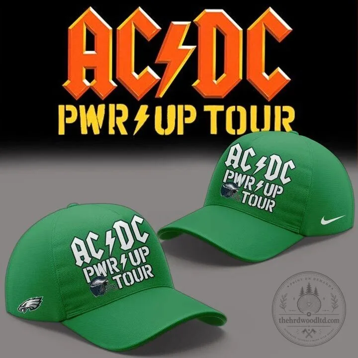 2026 Power Up Tour Hoodie in Green for Philadelphia Eagles by AC/DC 4 2026 Power Up Tour Hoodie in Green for Philadelphia Eagles by AC/DC