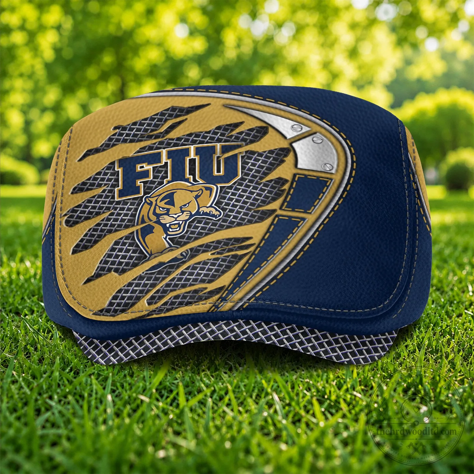Florida International University Golden Panthers NCAA Flat Cap Hat 6 Florida International University Golden Panthers NCAA Flat Cap Hat