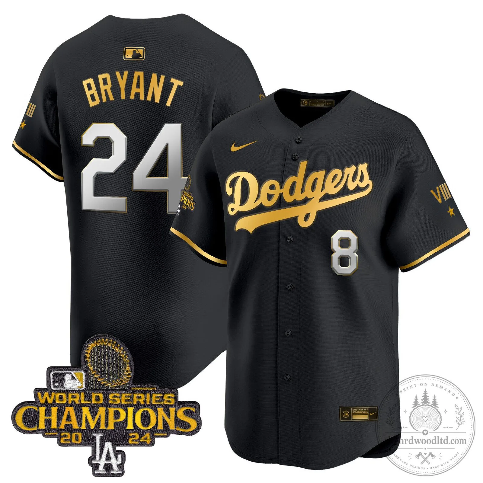 Dodgers Shohei Ohtani 2024 World Series Champions White Baseball Jersey 64 Dodgers Shohei Ohtani 2024 World Series Champions White Baseball Jersey