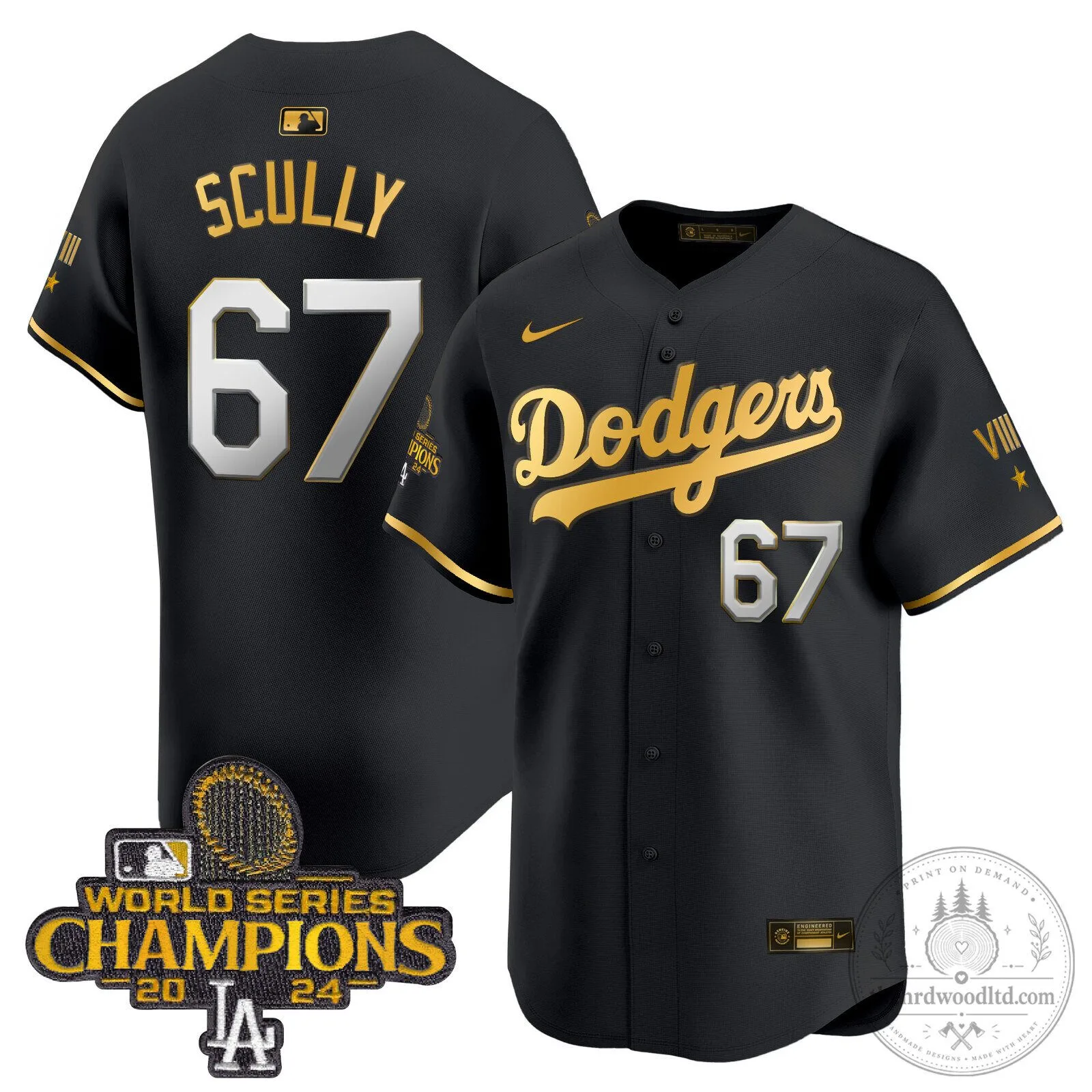 Dodgers Shohei Ohtani 2024 World Series Champions White Baseball Jersey 65 Dodgers Shohei Ohtani 2024 World Series Champions White Baseball Jersey