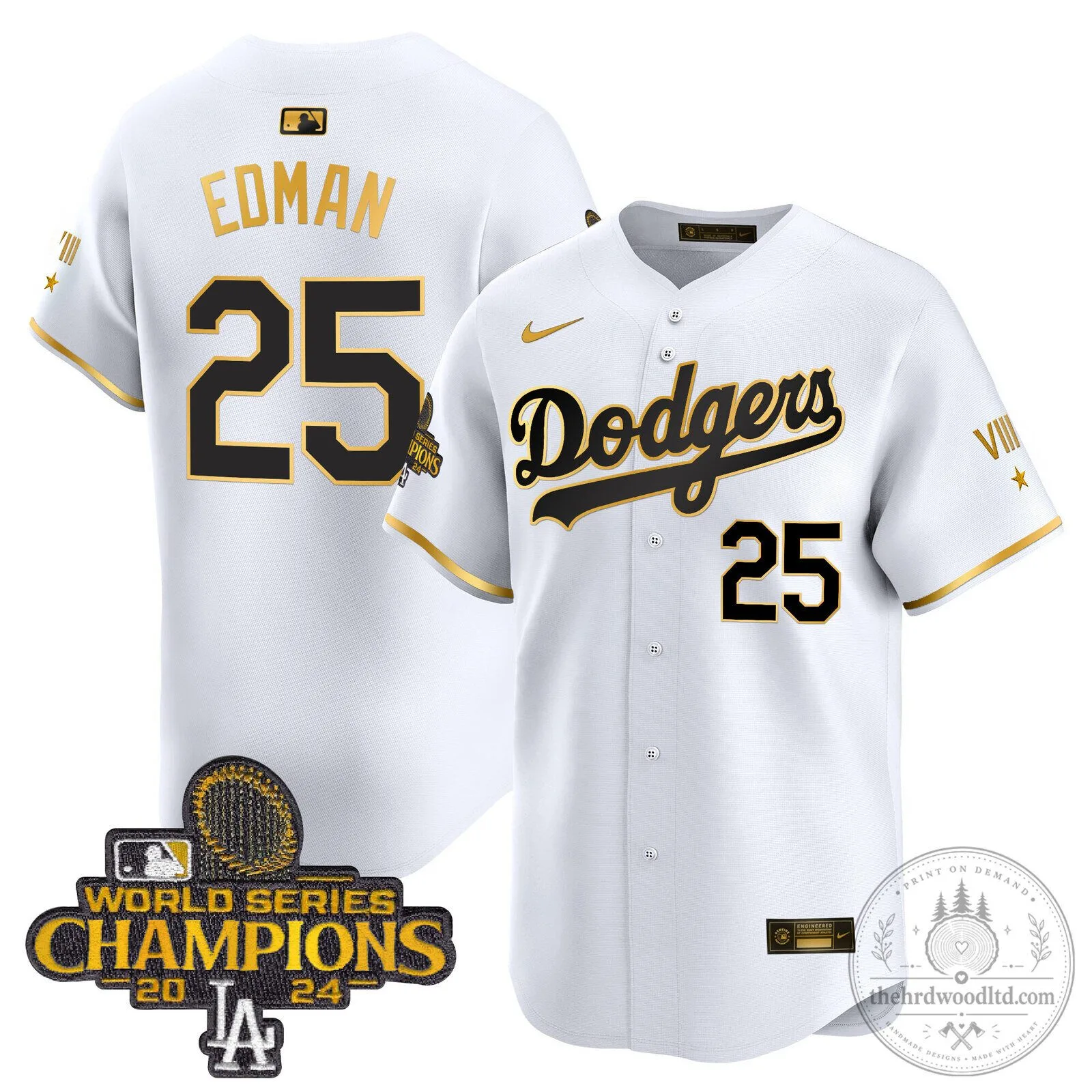 Dodgers Shohei Ohtani 2024 World Series Champions White Baseball Jersey 78 Dodgers Shohei Ohtani 2024 World Series Champions White Baseball Jersey