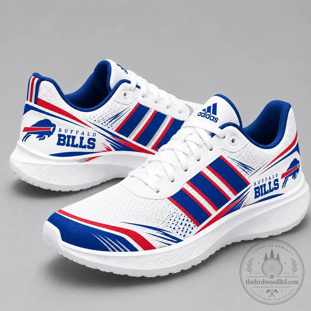 Buffalo Bills NFL Vanguard Performance Running Sneakers Shoes 1 Buffalo Bills NFL Vanguard Performance Running Sneakers Shoes