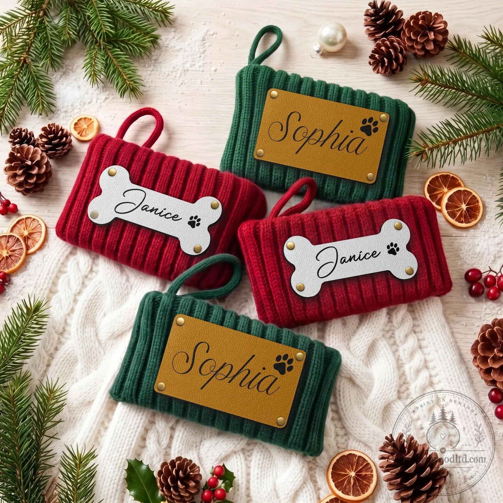 Personalized Cable Knit Christmas Stocking with Custom Name Tag Holiday Decor 9 Personalized Cable Knit Christmas Stocking with Custom Name Tag Holiday Decor