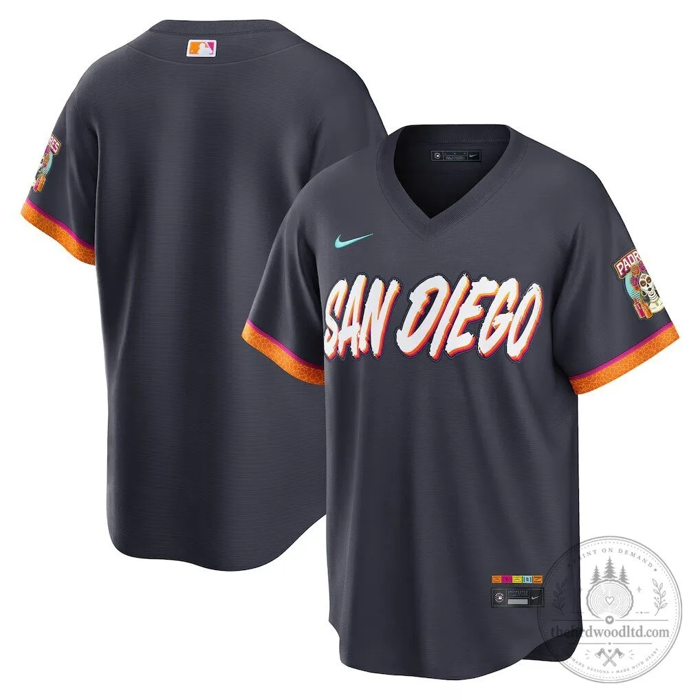 San Diego Padres City Connect Baseball Jersey