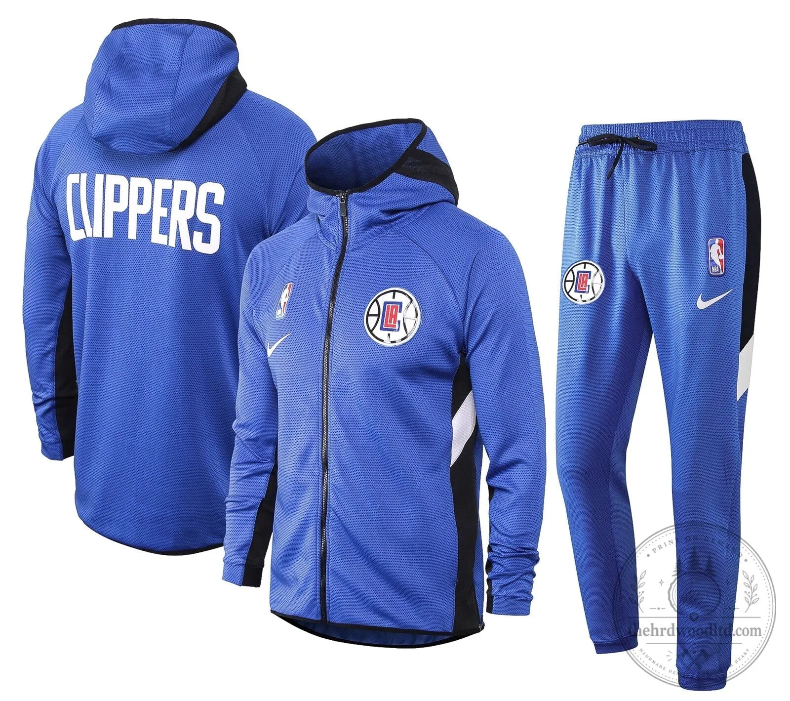 Los Angeles Clippers NBA Therma Flex Training Full-Zip Hoodie
