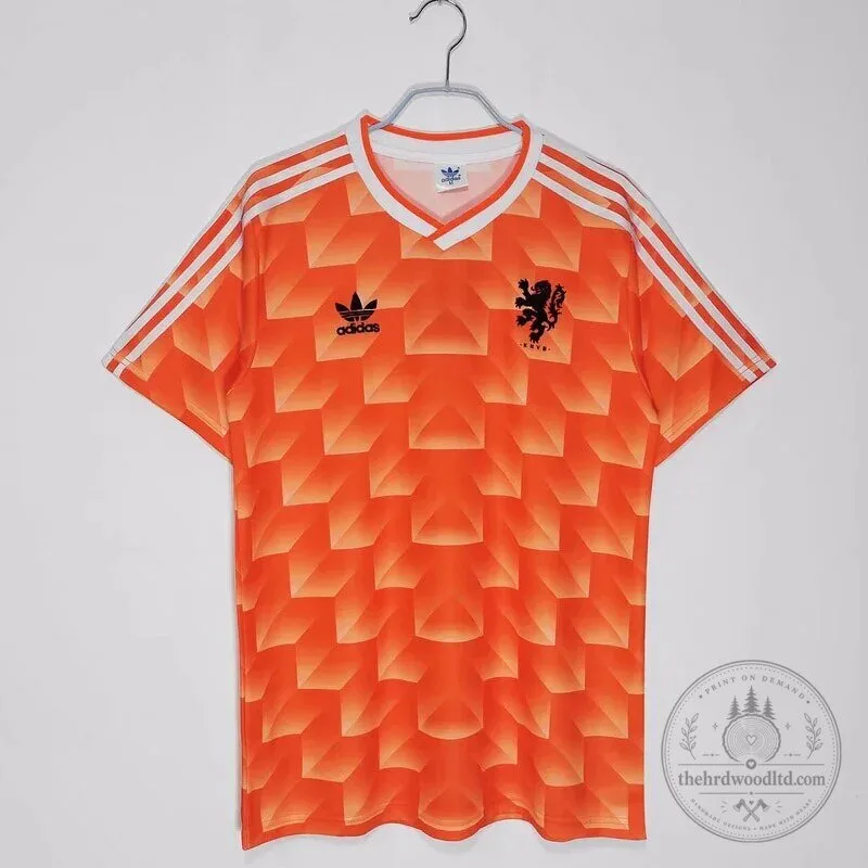 Netherlands 1998 Retro Football Training Shirt Jersey