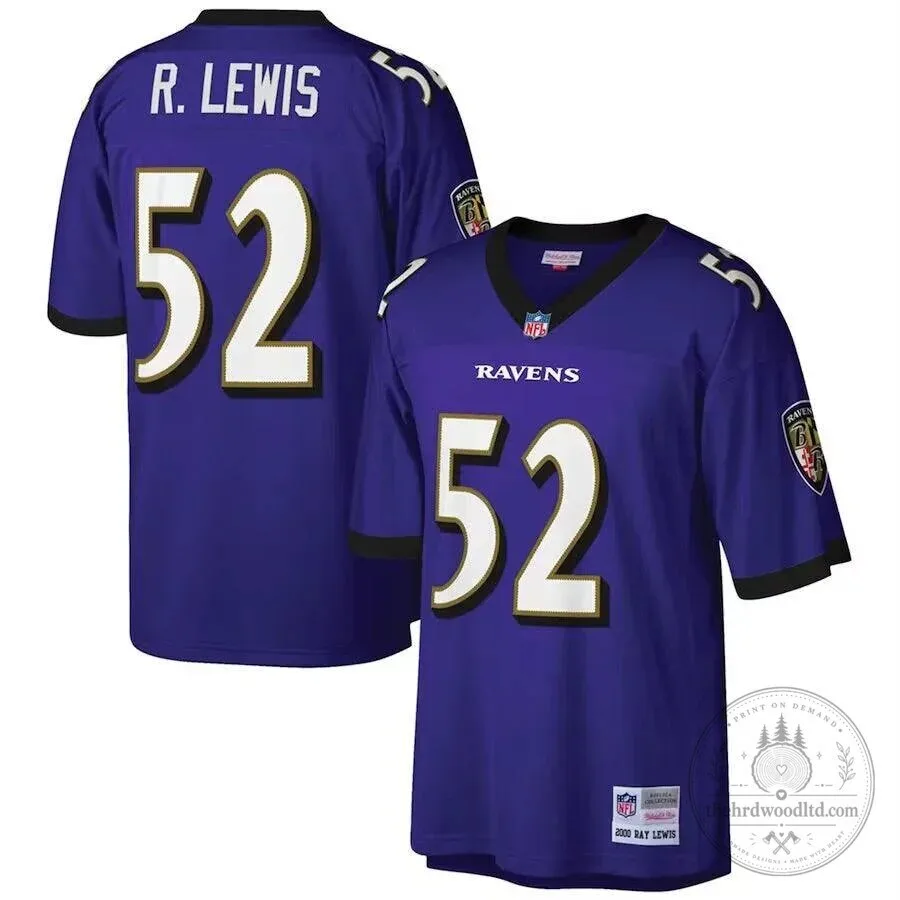 Baltimore Ravens Ray Lewis 2000 NFL Football Jersey
