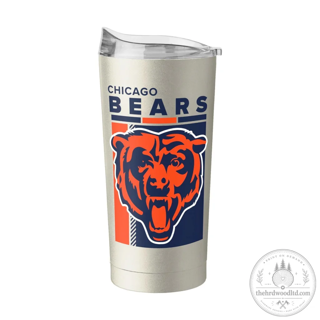 Chicago Bears National Football League Team Logo Insulated Stainless Steel Tumbler Chicago Bears National Football League Team Logo Insulated Stainless Steel Tumbler