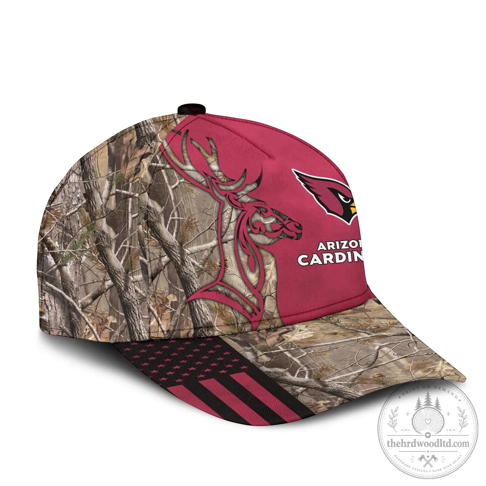 Baseball Cap Hat with Arizona Cardinals Camouflage for Deer Hunting 9 Baseball Cap Hat with Arizona Cardinals Camouflage for Deer Hunting