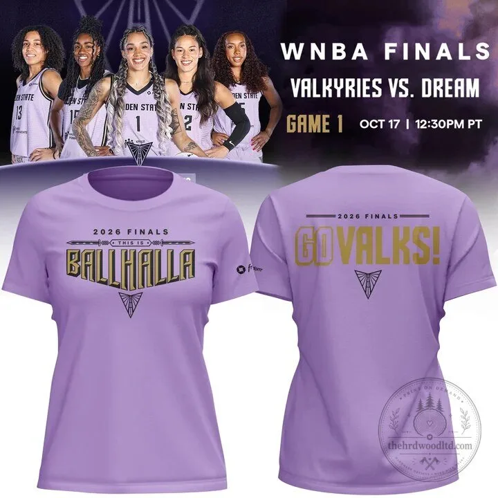 Golden State Valkyries 2026 Finals Ballhalla Go Valks Women’s T-Shirt