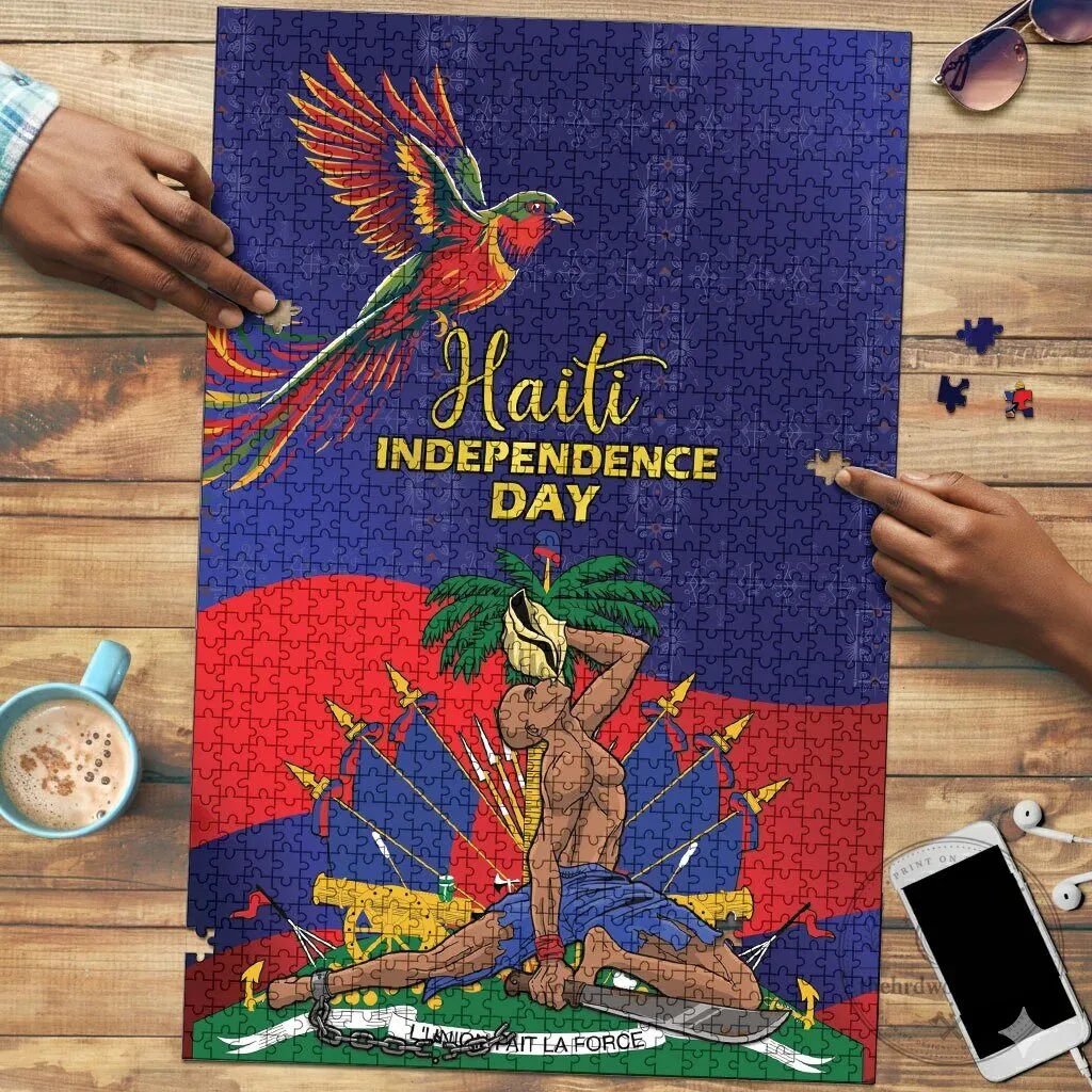 Haiti Independence Day Freedom Heritage Celebration Jigsaw Puzzle
