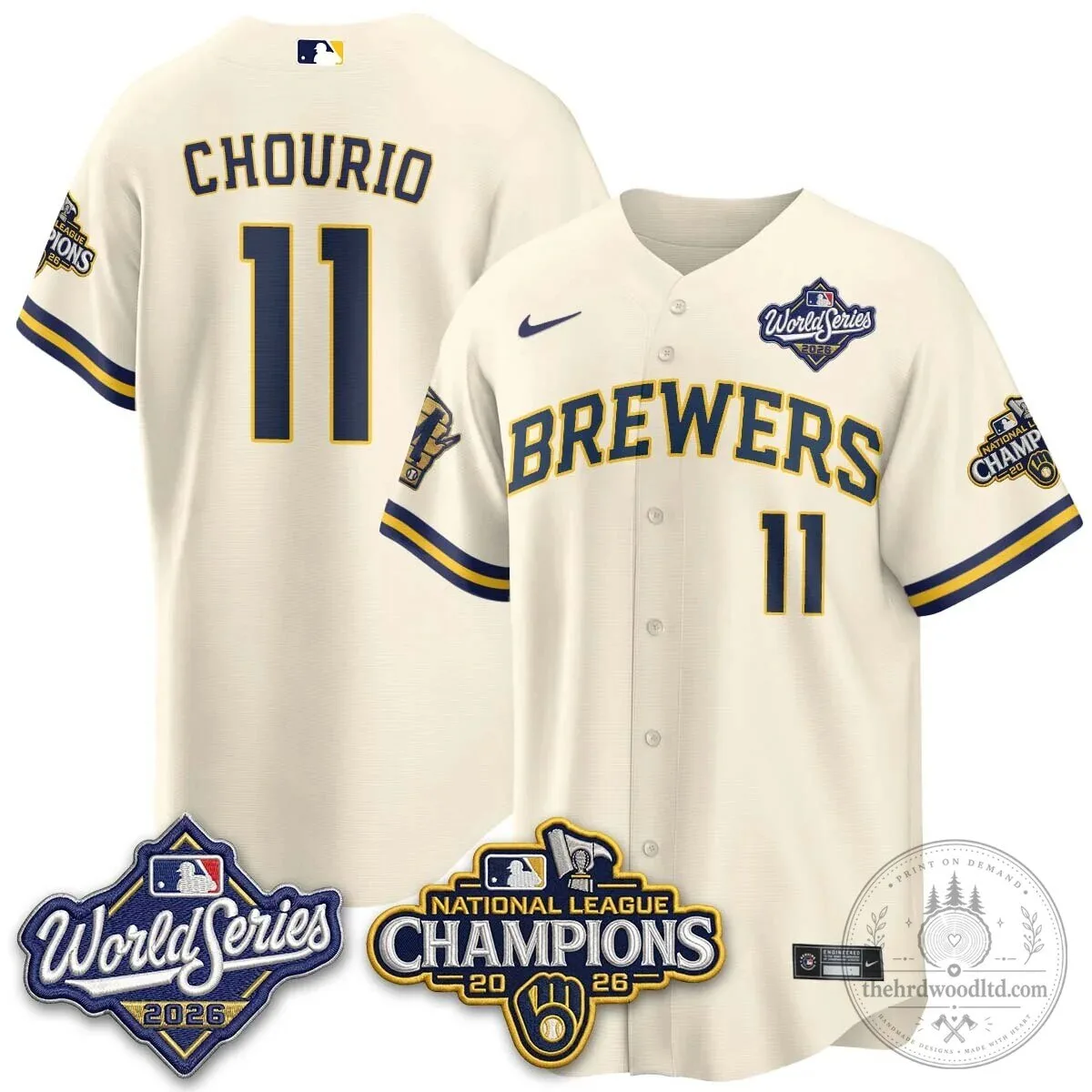 2026 World Series Jersey - Milwaukee Brewers National League Champions Edition 87 2026 World Series Jersey - Milwaukee Brewers National League Champions Edition