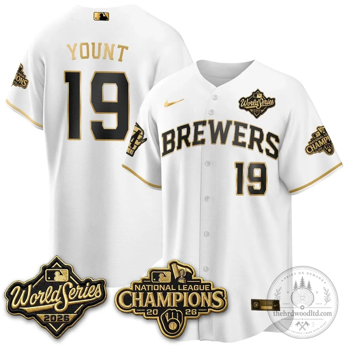 2026 World Series Jersey - Milwaukee Brewers National League Champions Edition 116 2026 World Series Jersey - Milwaukee Brewers National League Champions Edition