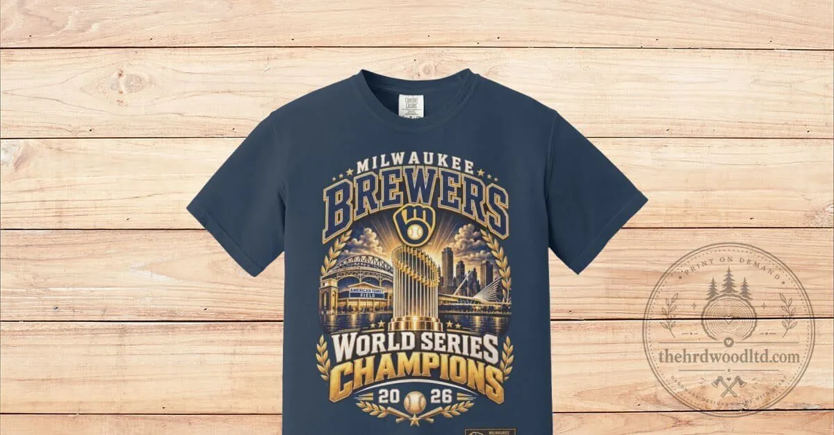 2026 Champions Baseball T-Shirt for Milwaukee Brewers Fans 1 2026 Champions Baseball T-Shirt for Milwaukee Brewers Fans