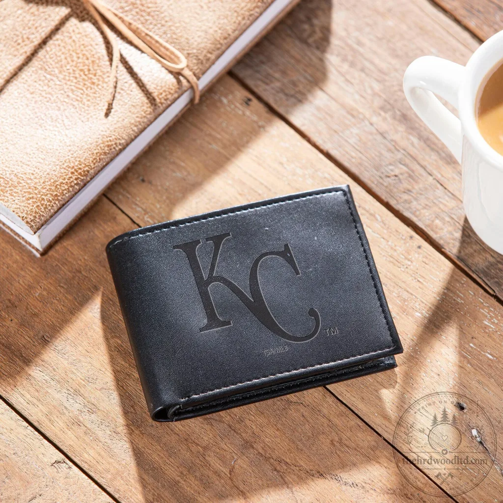 Kansas City Royals Baseball Team Logo Black Bi-Fold Wallet Kansas City Royals Baseball Team Logo Black Bi-Fold Wallet