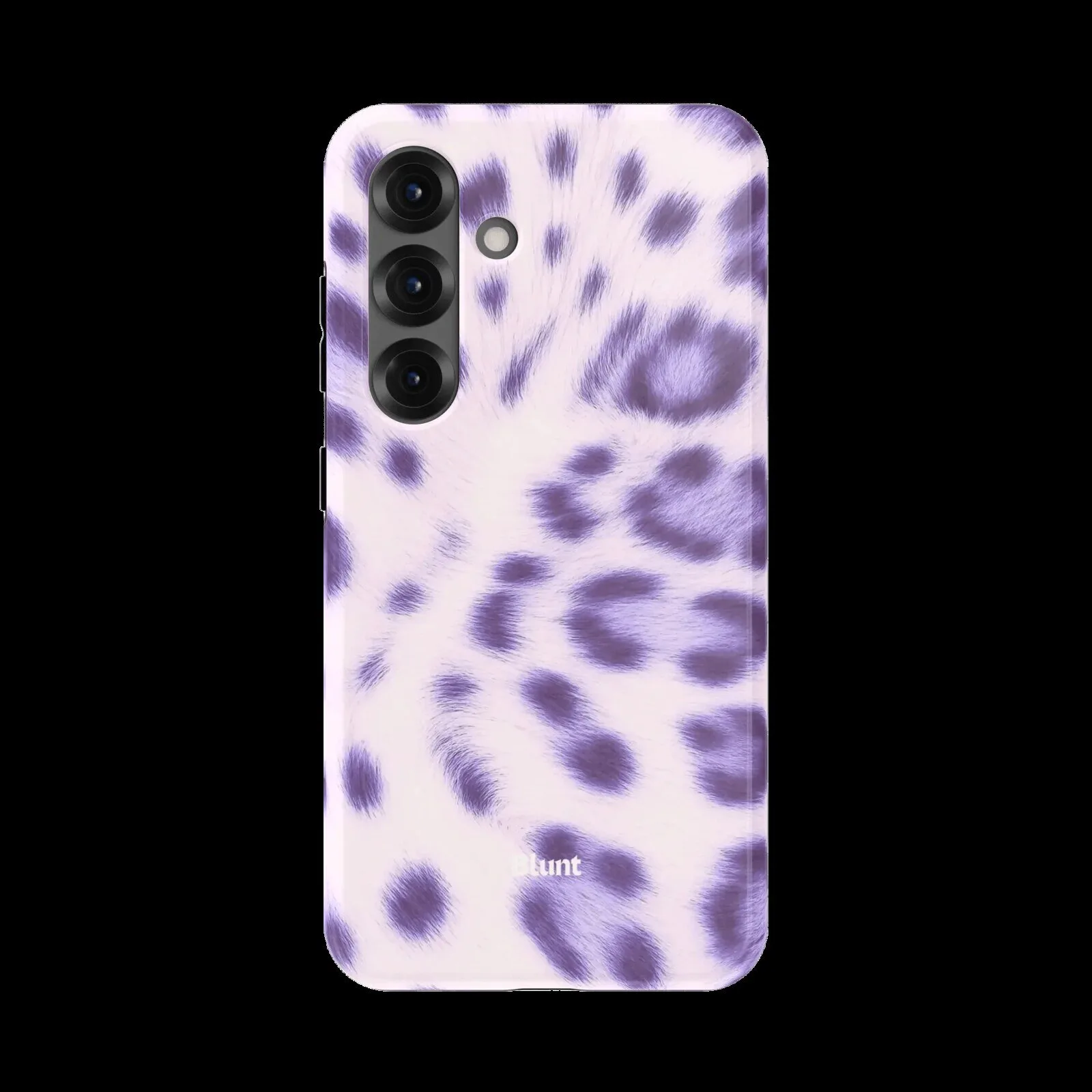 Purple Leopard Print Samsung Galaxy Phone Case for Animal Pattern Lovers